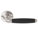 Deurklink Timeless 1932XLGRR50 mat nikkel/Ebbenhout