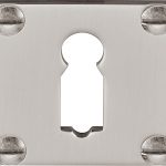 Sleutelplaatje Timeless GSNV38 glans nikkel