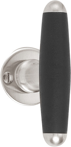 Deurklink Timeless 1932TMRR38 mat nikkel/Ebbenhout