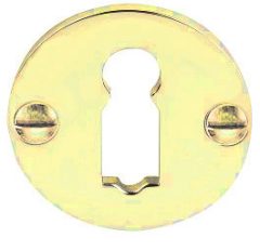 Sleutelplaatje Timeless MSN38 messing Ongelakt