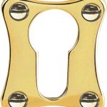 Cilinderplaatje Timeless MSYK37 messing Ongelakt