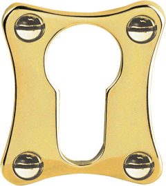 Cilinderplaatje Timeless MSYK37 messing Ongelakt