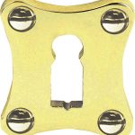 Sleutelplaatje Timeless MSNK37 messing Ongelakt