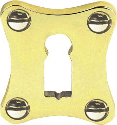 Sleutelplaatje Timeless MSNK37 messing Ongelakt