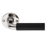 Deurklink Timeless 1923MRR50 glans nikkel/Ebbenhout