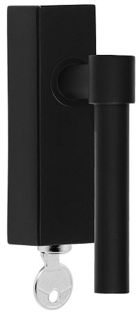 Draaikiepgarnituur PIET BOON PBL15-DKLOCK mat zwart