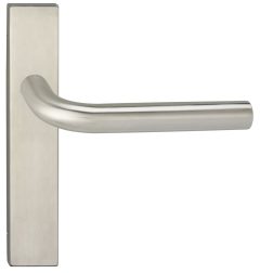 Deurklink Dursley op schild Blind Vierkant Verdekt rvs