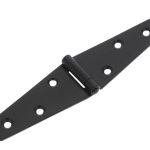 Staartheng zwart 155 mm