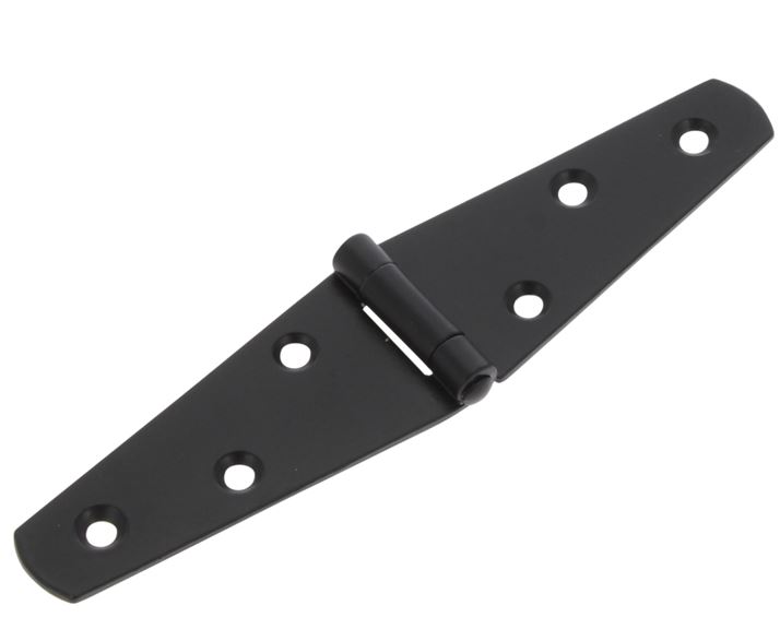 Staartheng zwart 155 mm