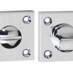 Rozet chroom Vierkant WC 8mm