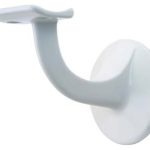 Leuninghouder Blind Hol Aluminium Wit