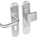 Veiligheidsbeslag PC72 met kerntrek beveiliging 3781 greep/kruk SKG3 rvs