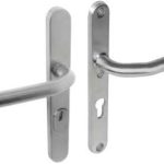 Intersteel Veiligheidsbeslag PC92 smal met kerntrek beveiliging kruk/kruk SKG3 rvs