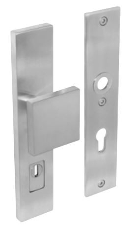 Intersteel Veiligheidsschilden PC92 met kerntrek beveiliging greep/kruk SKG3 rvs Rechthoekig