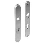 Intersteel SKG3 smalschilden PC92 mm met kerntrek beveiliging rvs