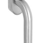 Intersteel SKG2 afsluitbare raamkruk recht rvs