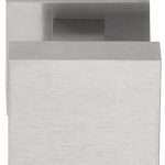 Voordeurknop SQUARE LSQ61V Vast Centrisch mat rvs