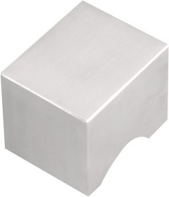 Voordeurknop SQUARE LSQ51V Vast gepolijst rvs