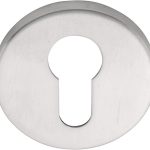 Cilinderplaatje BASIC LBY50 6 mm mat rvs