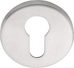 Cilinderplaatje BASIC LBY50 6 mm mat rvs