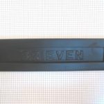 Brievenbus zwart met opdruk