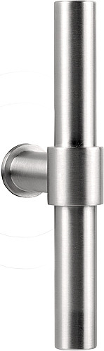 Deurklink PIET BOON PBT15XL-ZR mat rvs Zonder Rozet