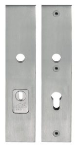 Veiligheidsbeslag PC92 met kerntrek beveiliging SQUARE LSQSM-50KT kruk/kruk SKG3 rvs