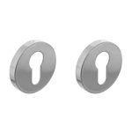 Intersteel cilinderrozetten verdekt ø53x9mm rvs