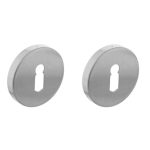 Intersteel sleutelrozetten verdekt ø53x9mm rvs