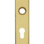 Intersteel Renovatie kortschild PC72 mm messing gelakt