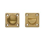 Intersteel wc-sluiting 8mm vierkant messing getrommeld