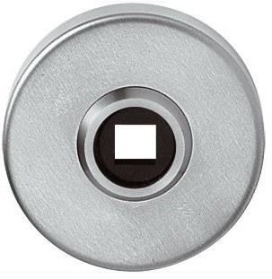 Intersteel Rozet verdekt met veer rvs