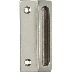 Intersteel Sluitplaat + kom Ferraro 70x30 nikkel mat