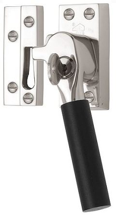 Raamsluiting TIMELESS RBA-1923 Rechts glans nikkel/Ebbenhout