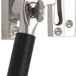 Raamsluiting TIMELESS RBA-1923 Links glans nikkel/Ebbenhout