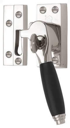 Raamsluiting TIMELESS RBA-1934 Rechts glans nikkel/Ebbenhout