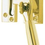 Raamsluiting TIMELESS RBA-UNI Rechts messing Ongelakt