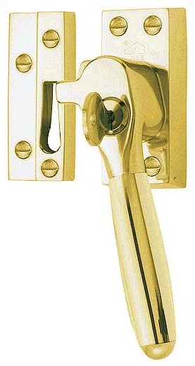 Raamsluiting TIMELESS RBA-UNI Rechts messing Ongelakt