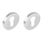 Intersteel PC-plaatjes rond Ø53X8MM met 7 mm nokken rvs