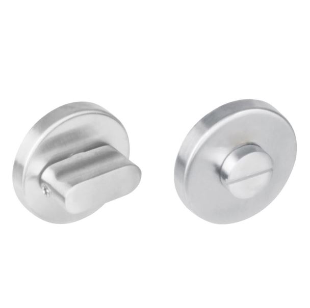 Intersteel wc-sluiting 8 mm rond blind Ø53X8MM met 7 mm nokken rvs