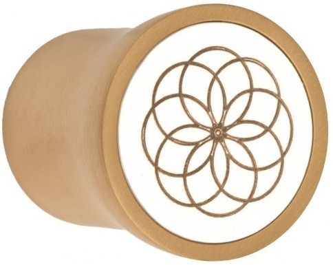 Meubelknop NOUR EV25M PVD mat Goud