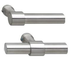 Intersteel deurklink L/T-model recht rvs