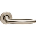 Intersteel Enkele deurklink rechts sigaar op rozet nikkel mat