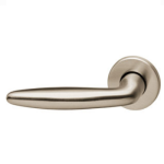 Intersteel Enkele deurklink links sigaar op rozet nikkel mat