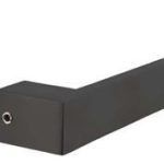 Intersteel deurklink Amsterdam rvs/mat zwart