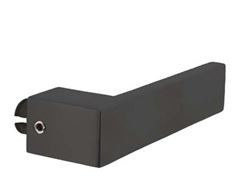 Intersteel deurklink Amsterdam rvs/mat zwart