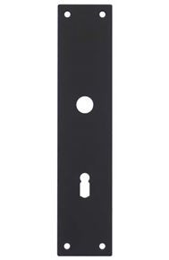 Intersteel Renovatie Schild Rechthoekig SL56 rvs/mat zwart