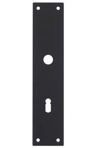 Intersteel Renovatie Schild Rechthoekig SL72 rvs/mat zwart