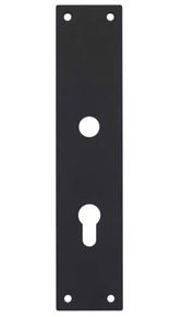 Intersteel Renovatie Schild Rechthoekig PC72 rvs/mat zwart