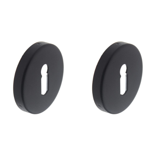 Intersteel sleutelrozetten verdekt ø53x9mm structuur zwart